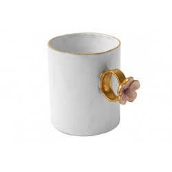 Pink Flower Ring Cup by...