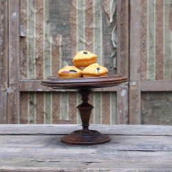 Vintage Wooden Cake Stand