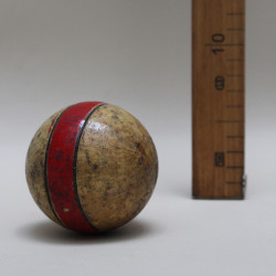 Vintage Wooden Sphere with...